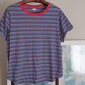 Old Navy Striped Ringer Tee